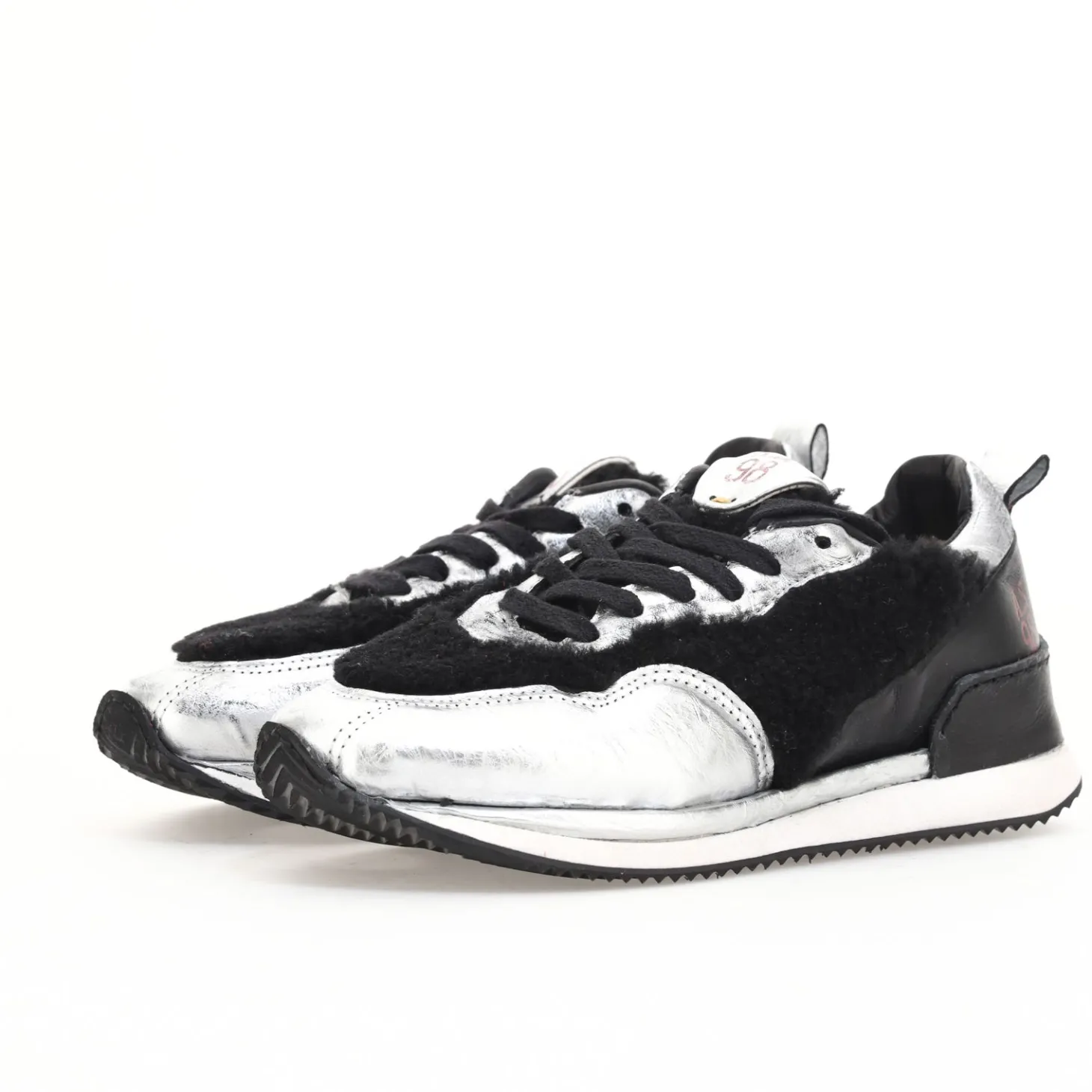 AS98 BENJI I24-B86101 SNEAKERS COMBI 2 ARGENTO