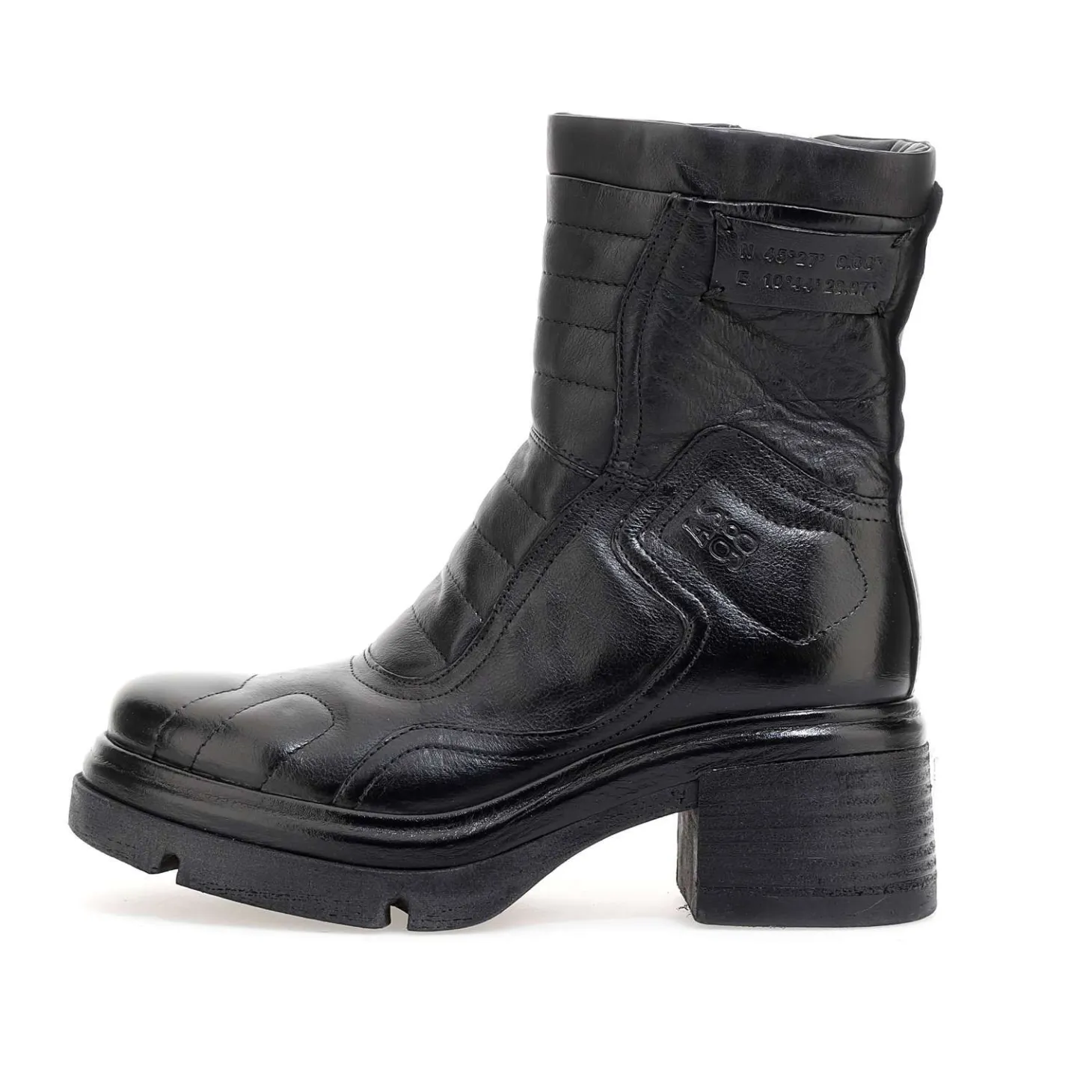AS98 EASY I23-A89213 STIVALETTI NERO