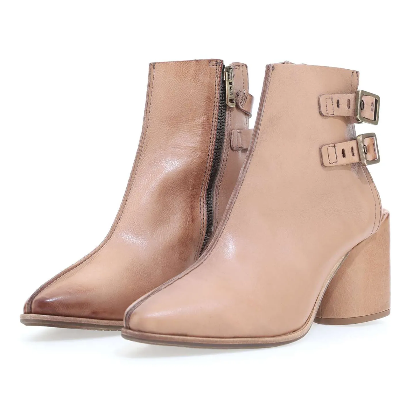 AS98 ENIA E23-A98210 STIVALETTI CAMEL