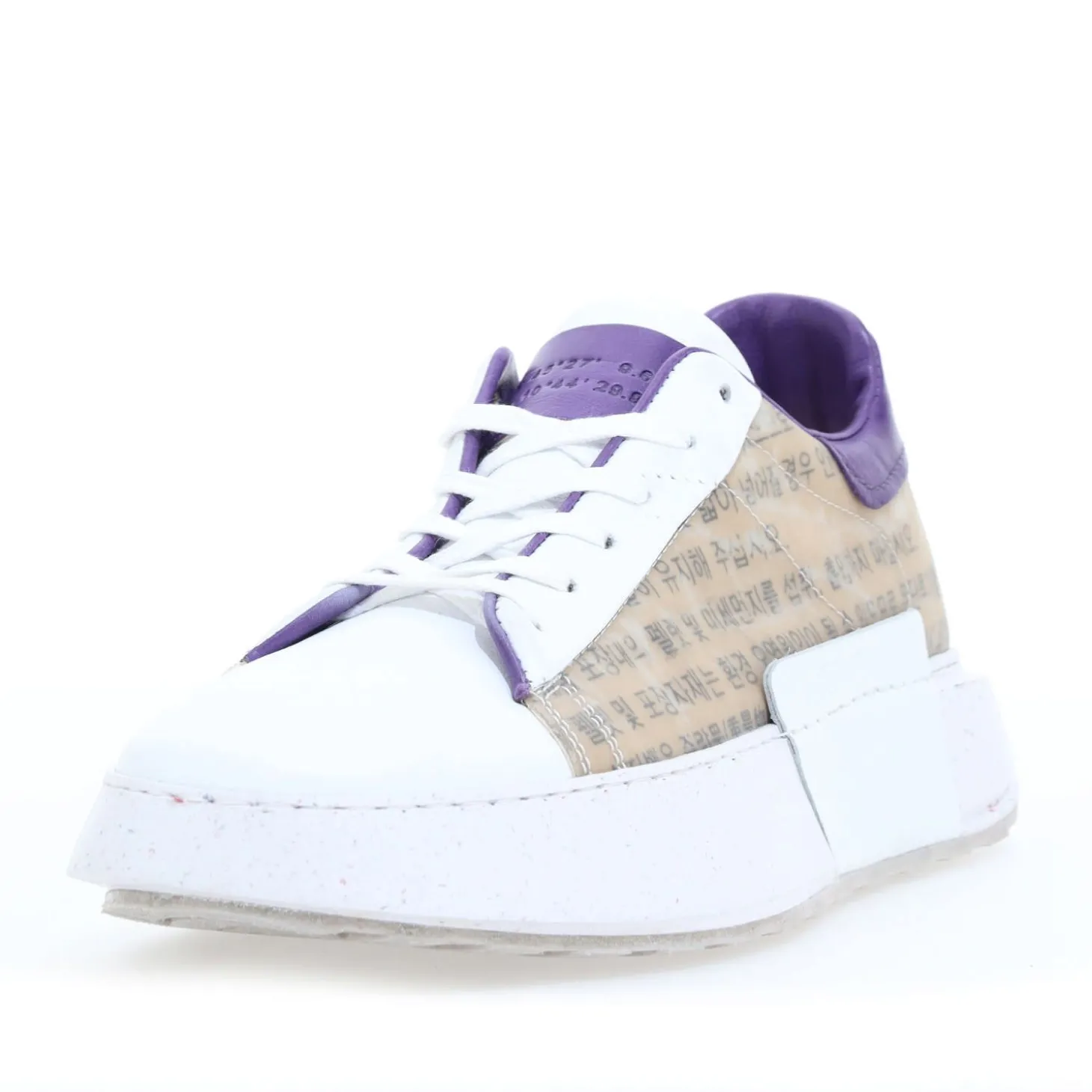 AS98 GARAGE RECY E23-Z06101 SNEAKERS BIANCO