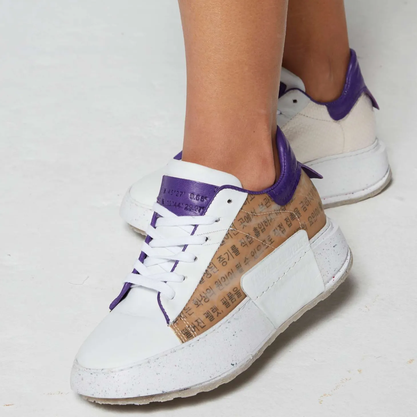 AS98 HI FI RECY E23-B31101 SNEAKERS BIANCO