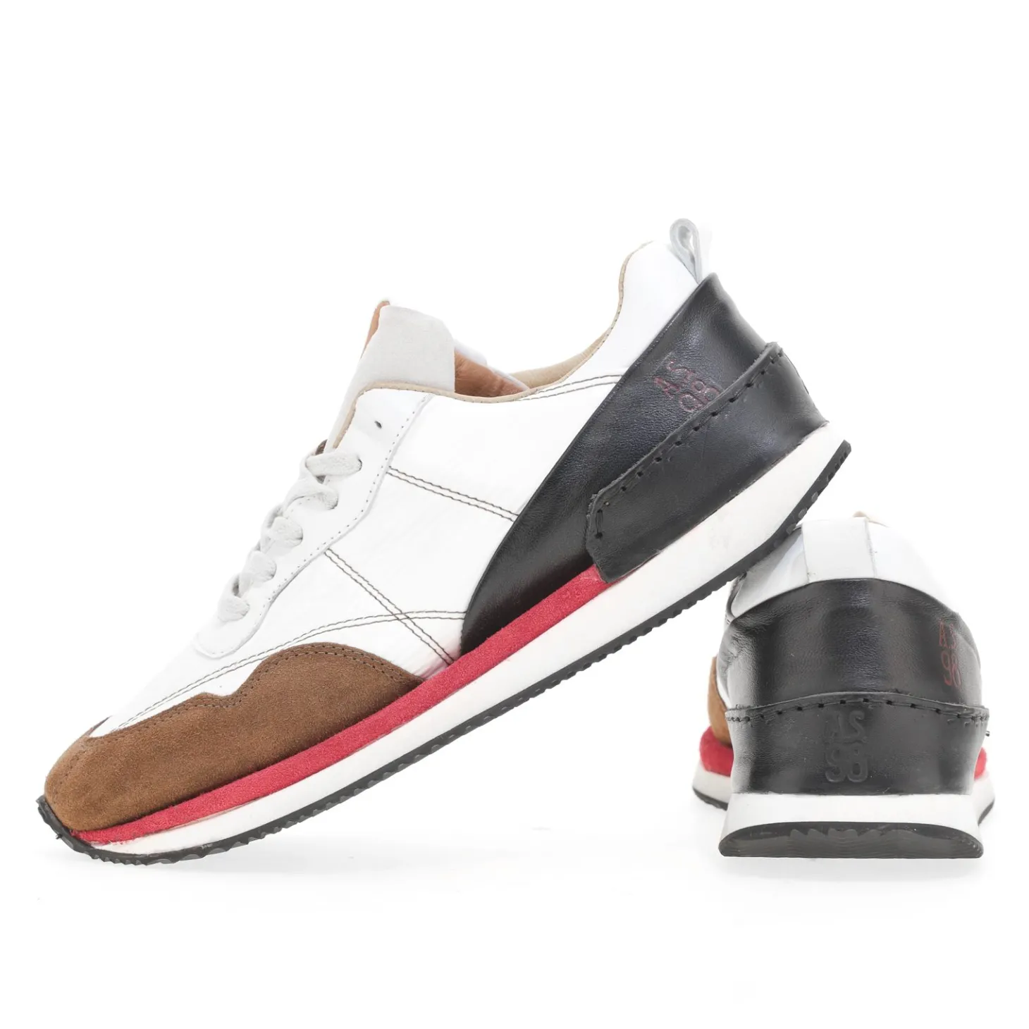 AS98 HOLLY I24-Z33101 SNEAKERS COMBI 5 TABACCO