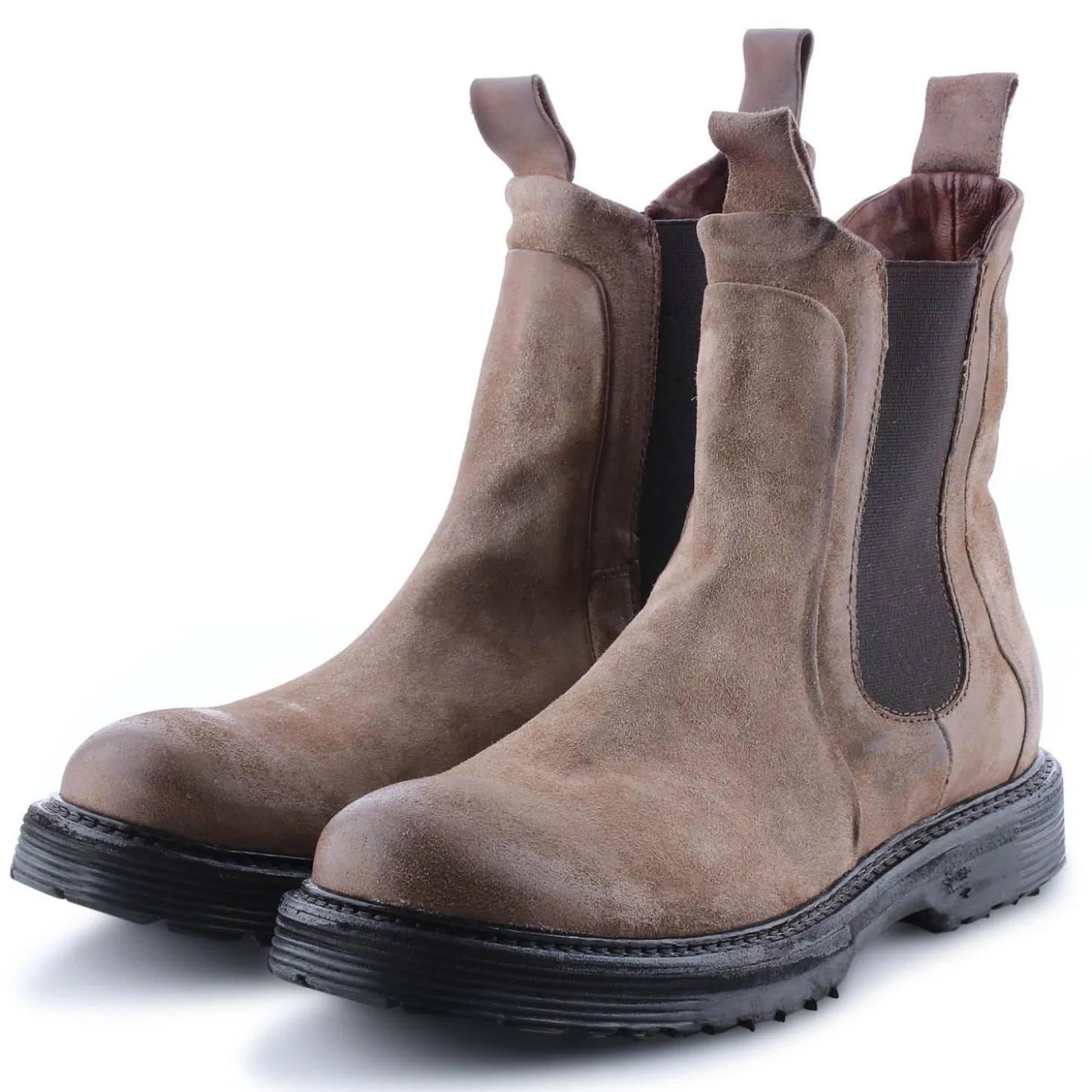 AS98 REPUNK I20-U32203 STIVALETTI TABACCO