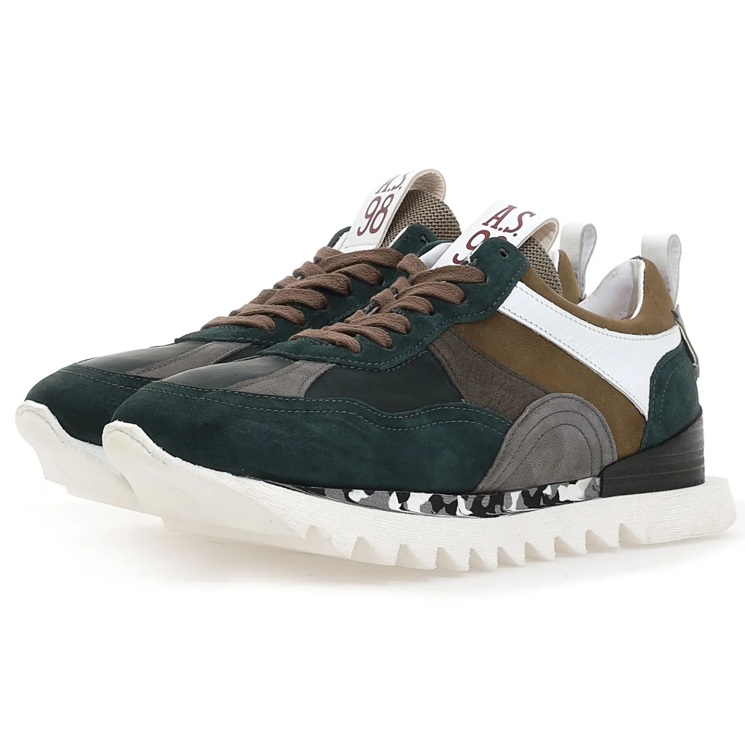 AS98 TRAVIS I23-Z19101 SNEAKERS COMBI 3 BALSAMIC