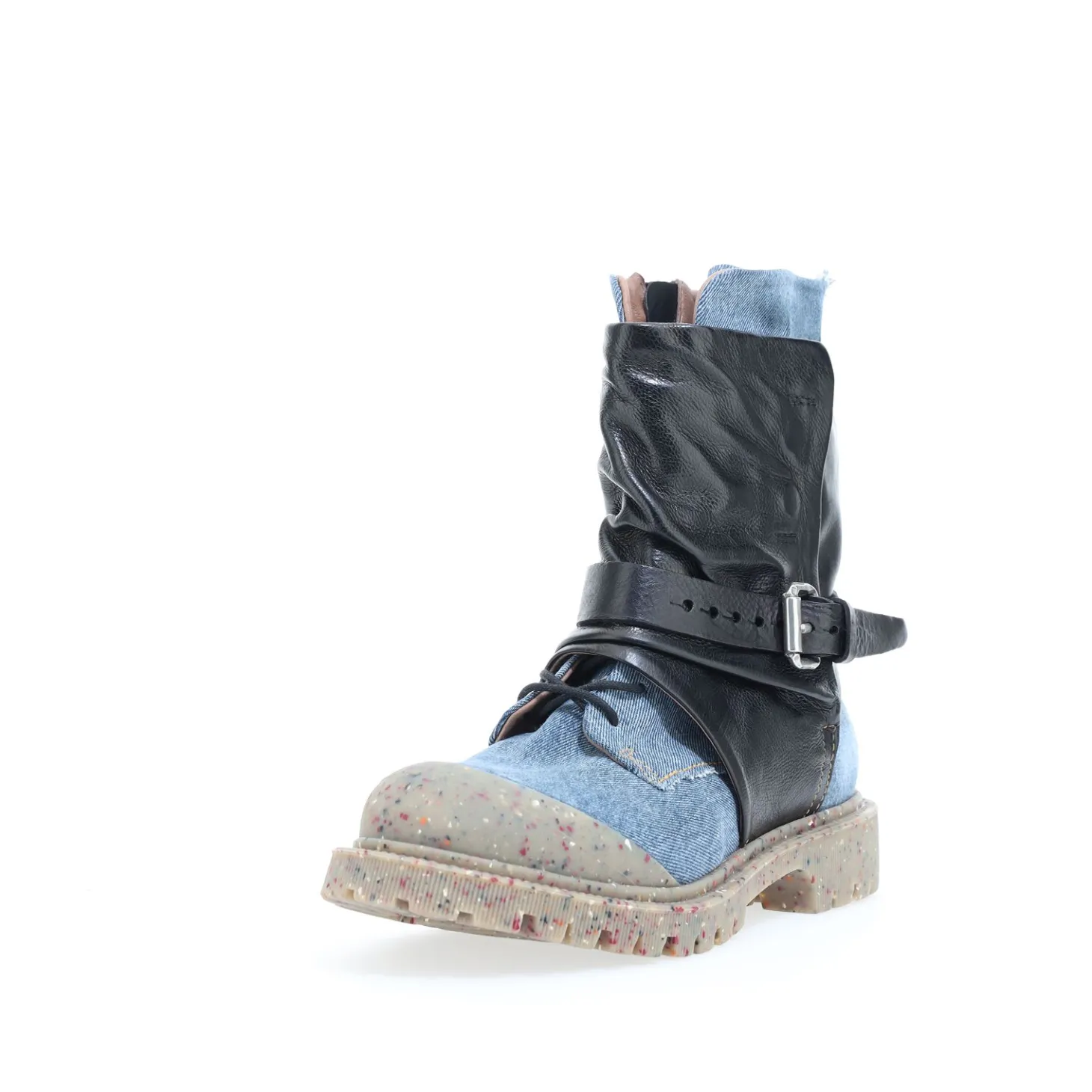 AS98 UP RECY E23-Z04202 STIVALETTI BLU