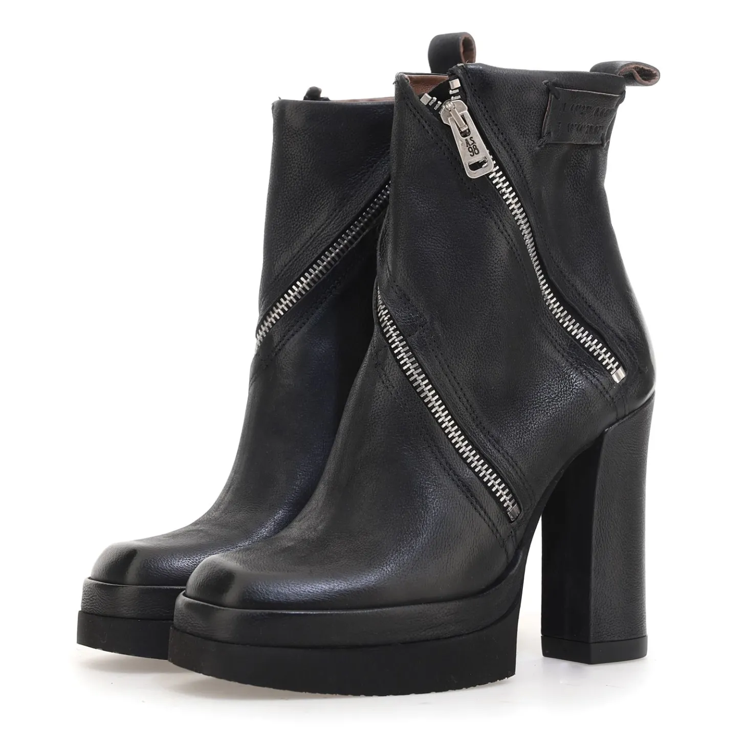 AS98 VIVENT I24-A53219 STIVALETTI NERO