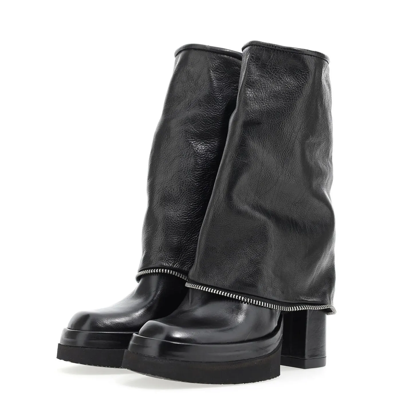 AS98 VIVENT I22-A53209 STIVALETTI NERO