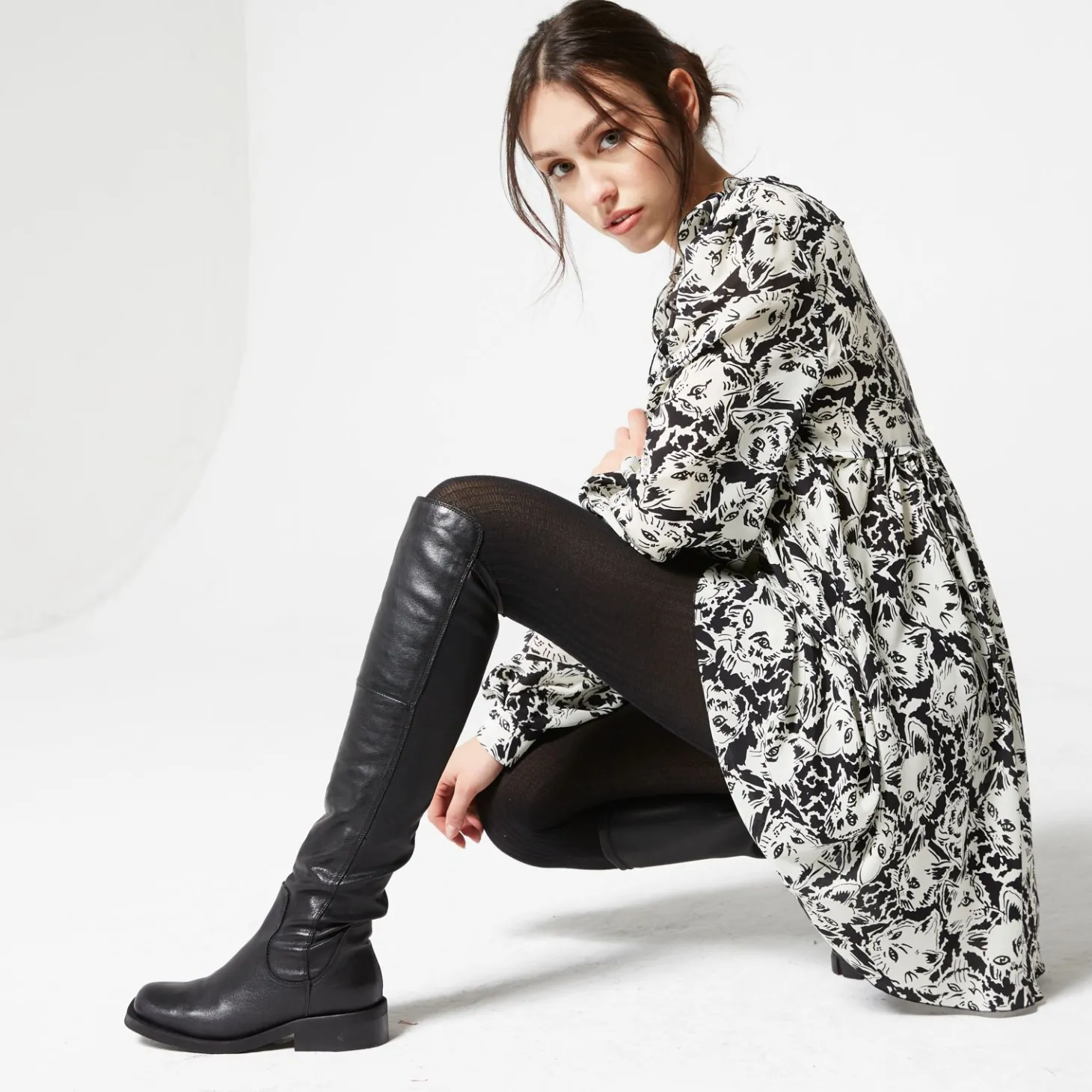 MJUS AMELIA I23-T78304 BOOTS NERO