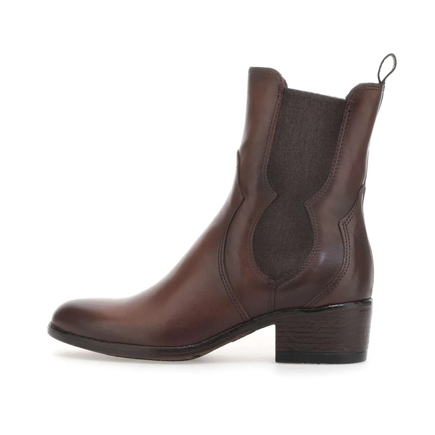 MJUS BADIA I24-L48205 STIVALETTI CASTAGNA