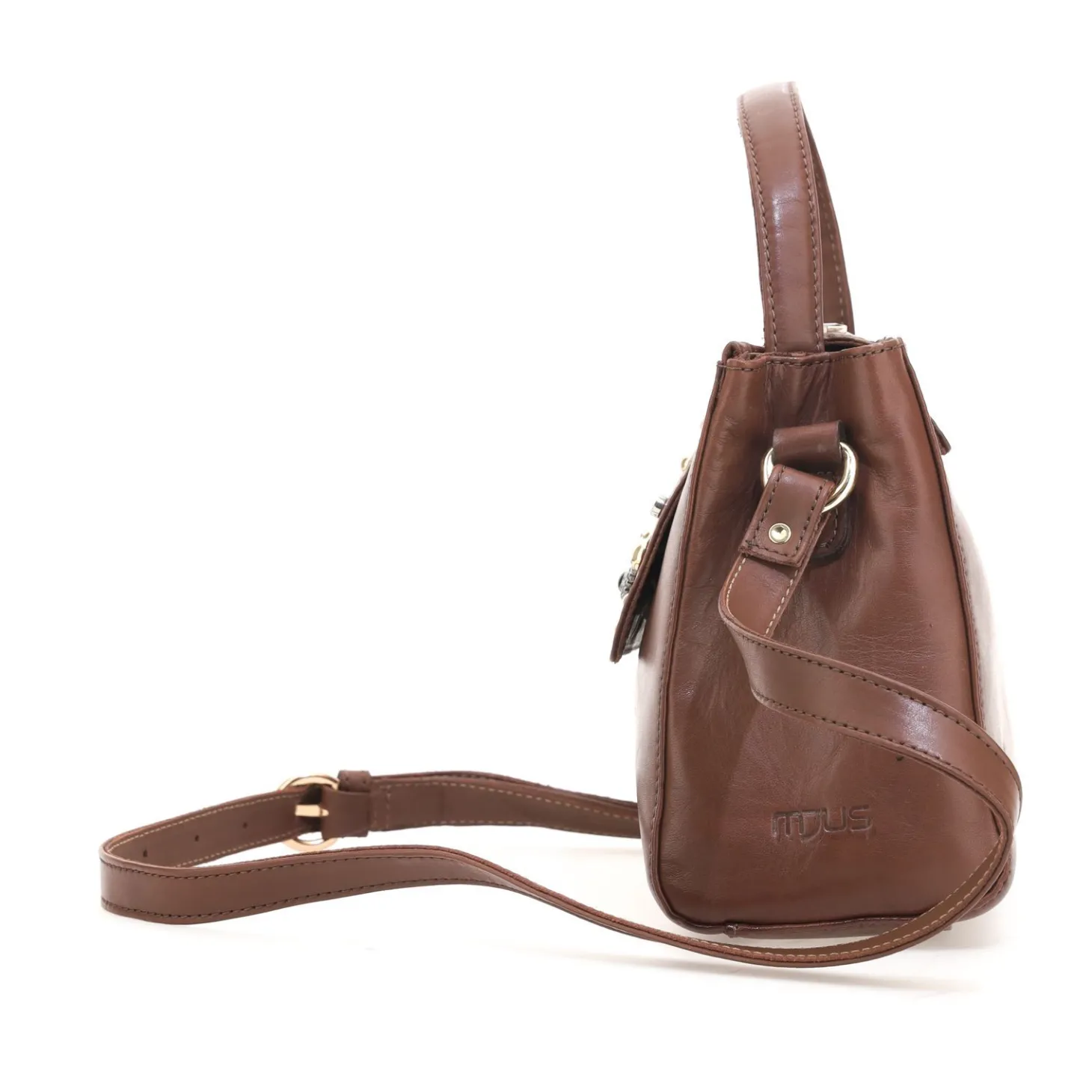 MJUS BORSE MJUS I24-201282 BORSA CASTAGNA