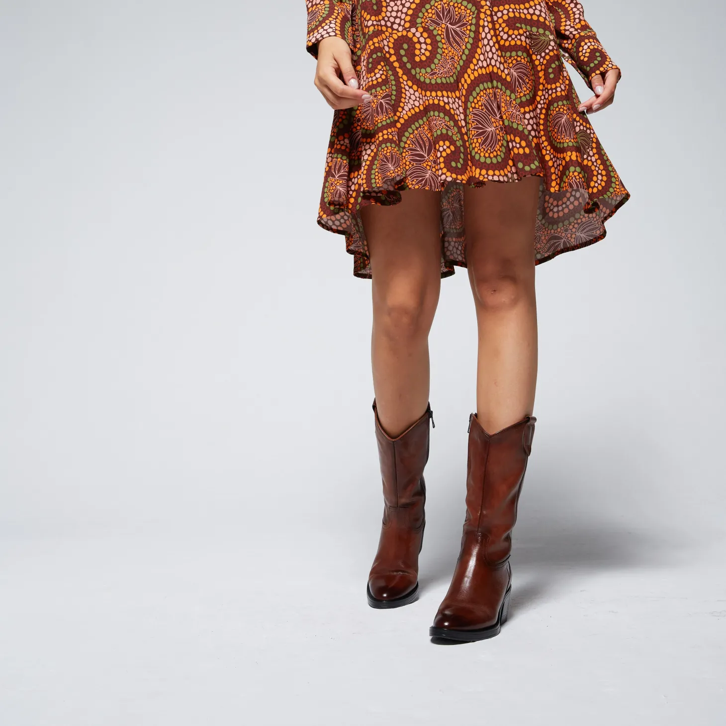 MJUS DENVER I23-T82301 BOOTS BRANDY