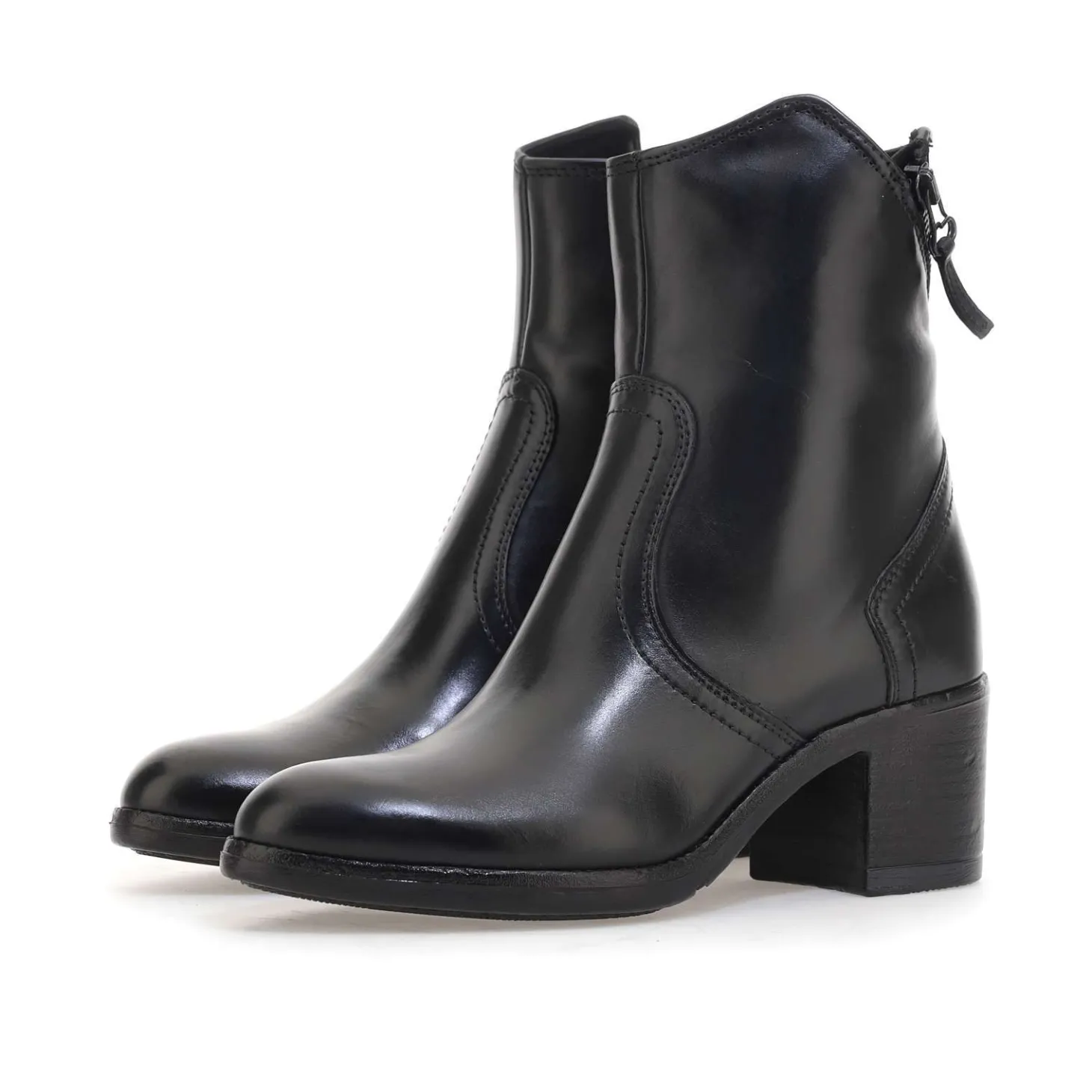 MJUS FASSA I24-L49203 STIVALETTI NERO