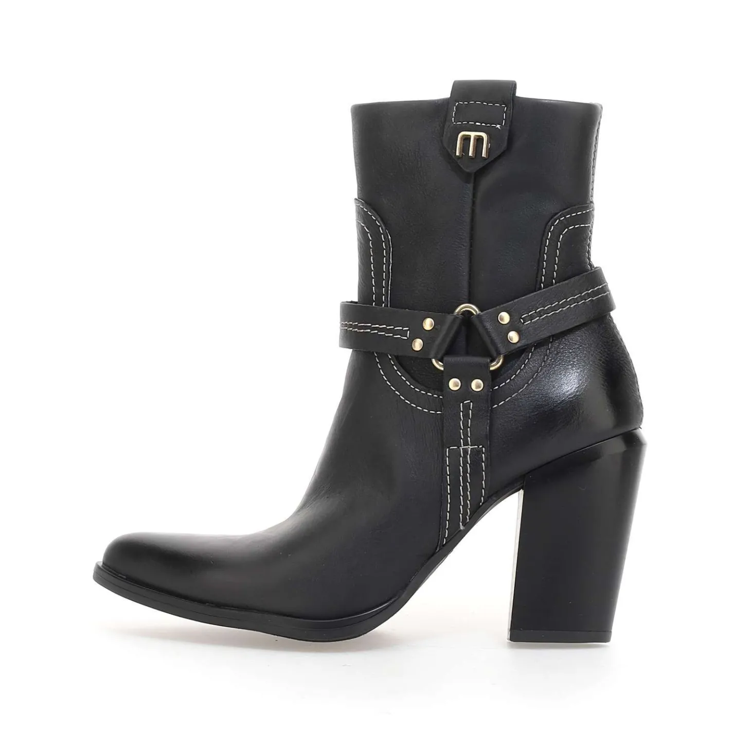 MJUS FLORA I23-T76202 STIVALETTI NERO