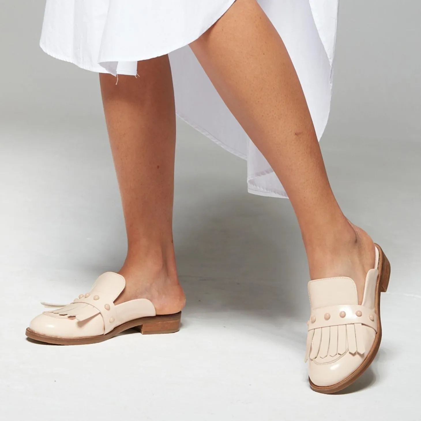 MJUS JEAN E22-P54104 SABOT ROSA