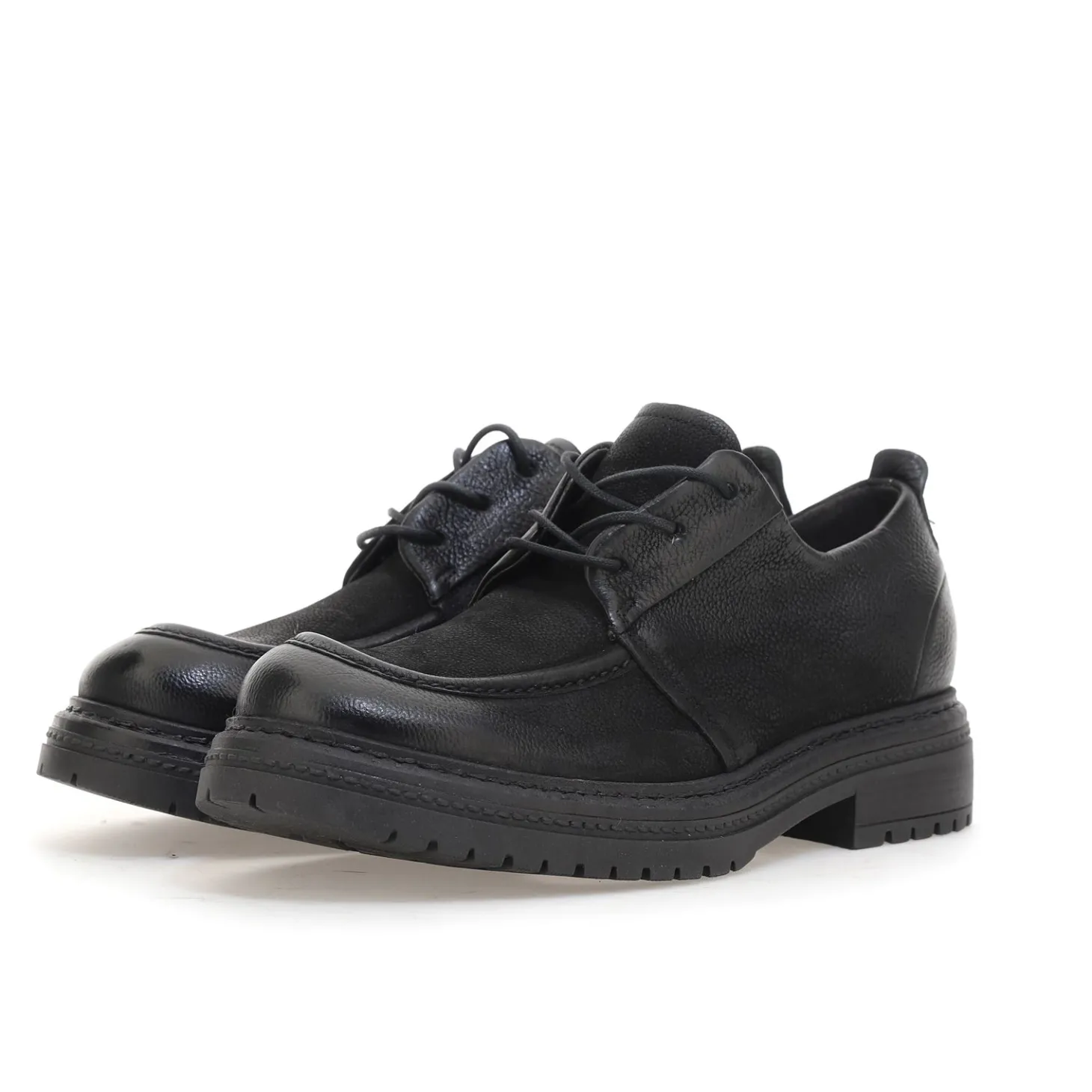 MJUS OXFORD I23-U35116 SCARPA NERO