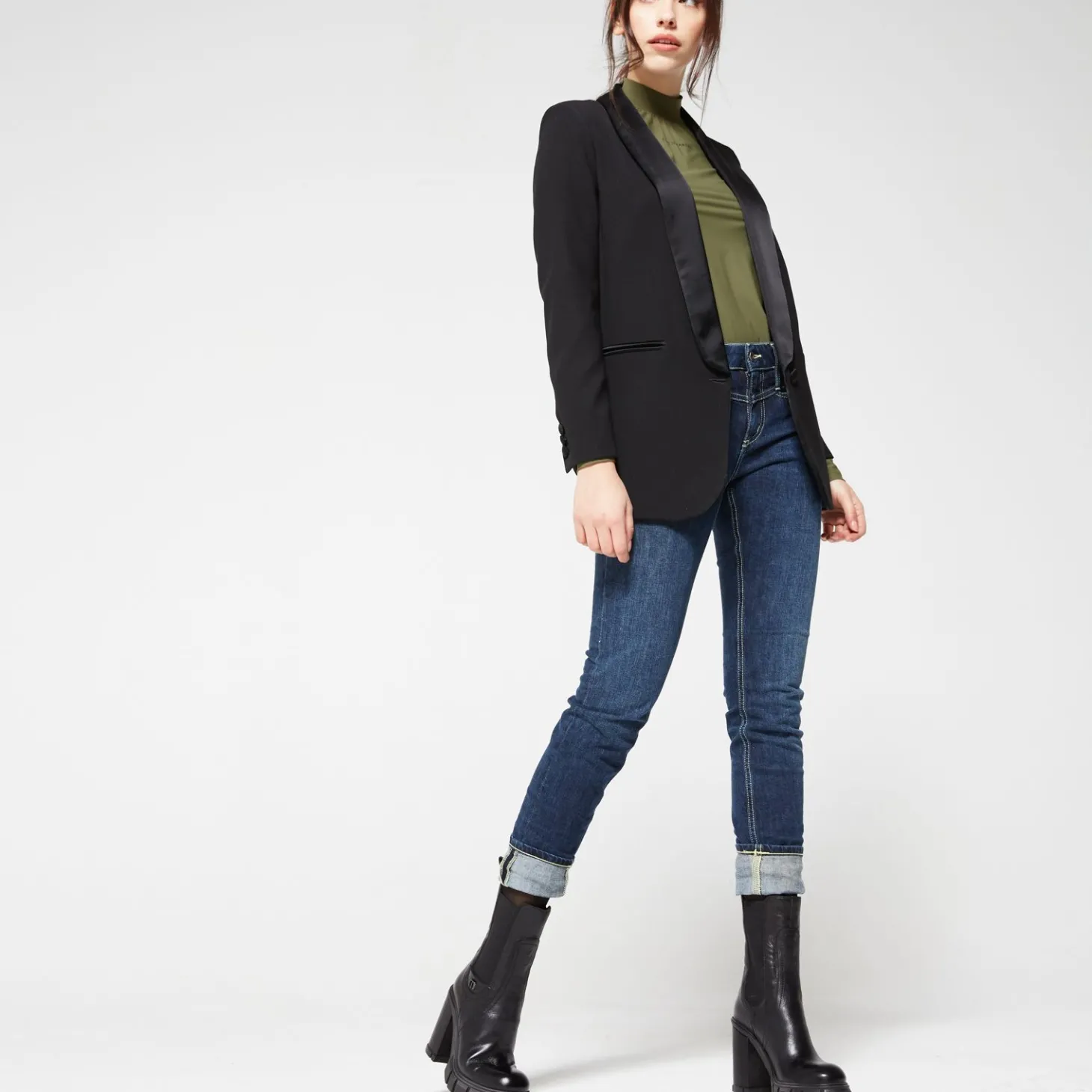 MJUS ROMEA I23-T69201 STIVALETTI NERO