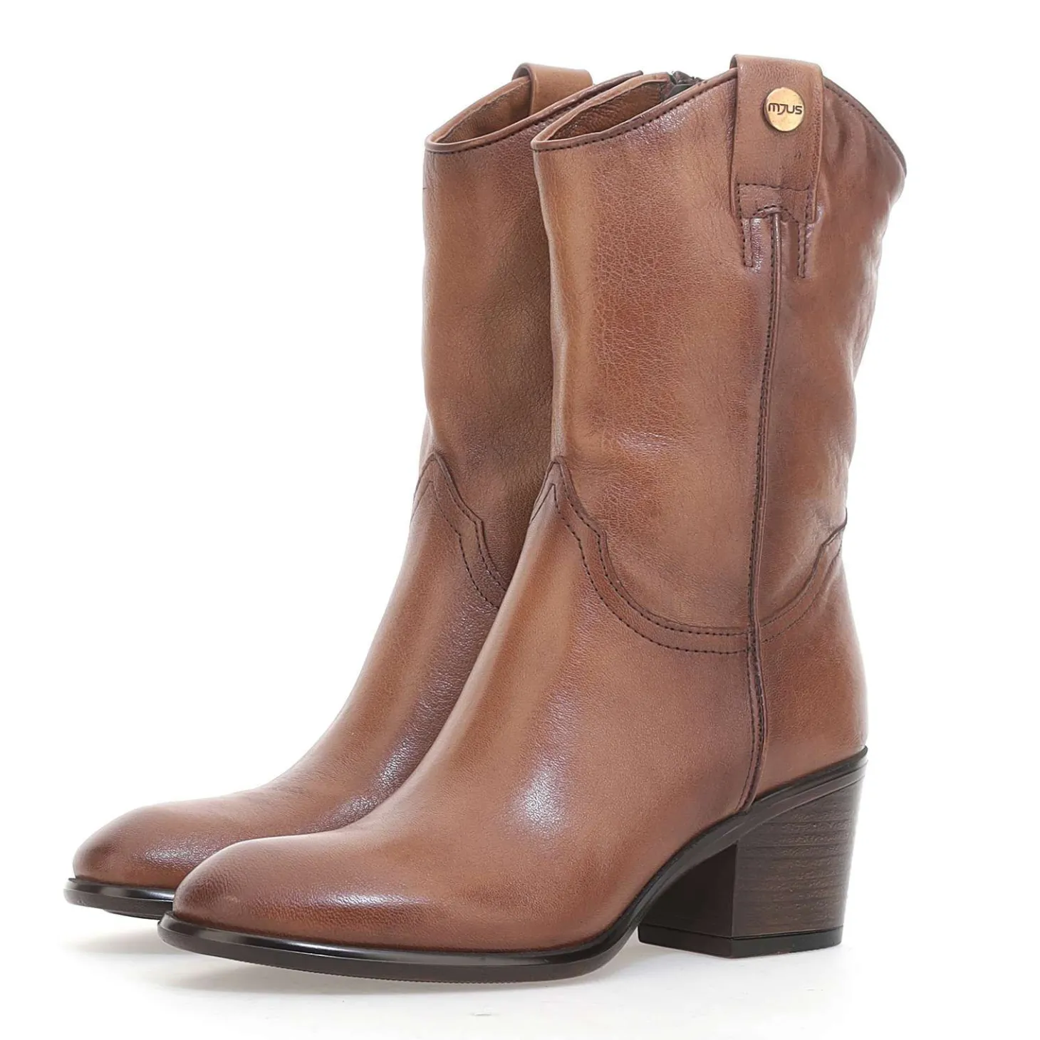 MJUS TAMPA I24-L47201 STIVALETTI CUOIO